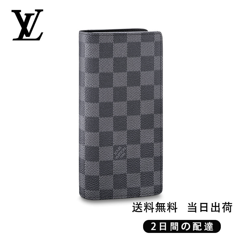 LOUIS VUITTON チェッカー付き折りたたみ式ウォレットRef:N62665